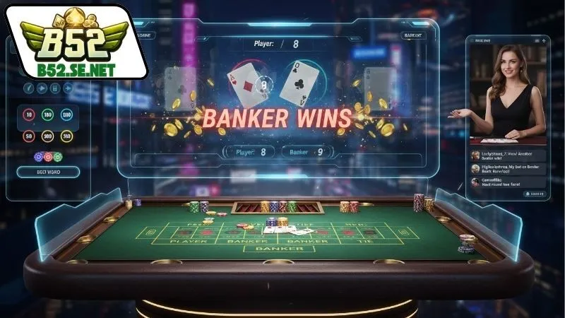 Baccarat B52 - Từ Cách Chơi Đến Chiến Thuật Chi Tiết Nhất 3 Hướng dẫn cách chơi Baccarat B52