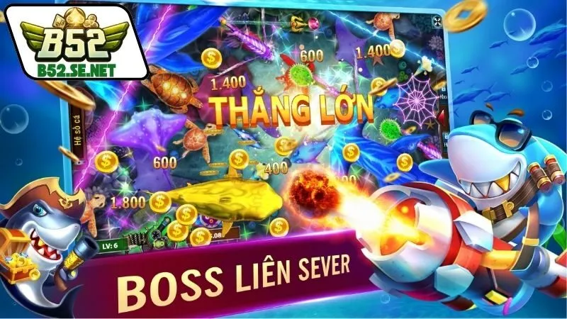 Bắn cá B52 - Trải nghiệm hành trình săn cá kịch tính 9 ban-ca-b52