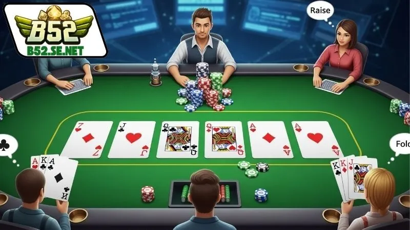 Omaha B52 - Khám Phá Chơi Poker Online Đỉnh Cao 1 omaha-b52